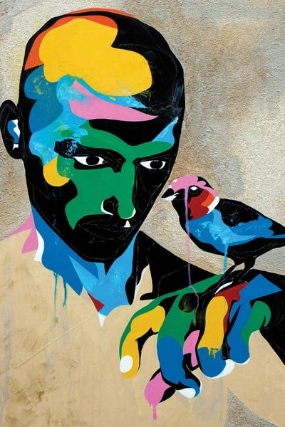 DAAS: Study For A Portrait With Sparrow by DAAS