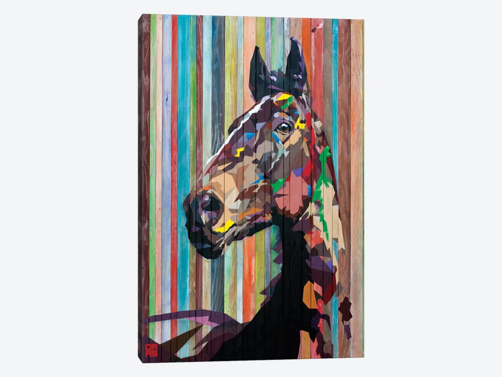 Geo Horse by DAAS 1-piece Canvas Art Print