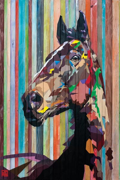 Stripes: Geo Horse by DAAS