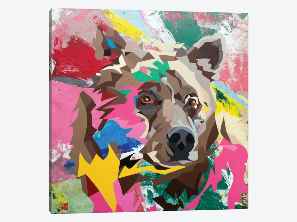 Grizzly by DAAS 1-piece Canvas Wall Art