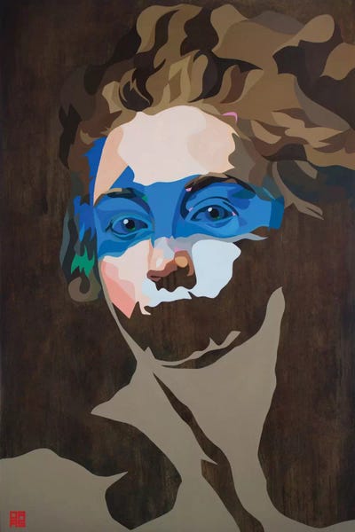 I Only Have Eyes For You by DAAS framed canvas print