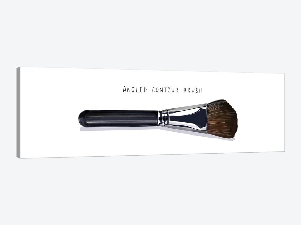Angled Contour Brush by Amber Day 1-piece Canvas Artwork