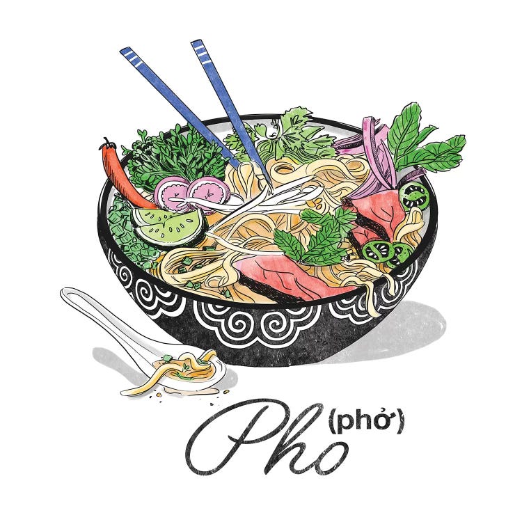 Pho by Amber Day wall art