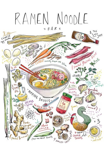 Soup: Ramen Noodle Bar by Amber Day