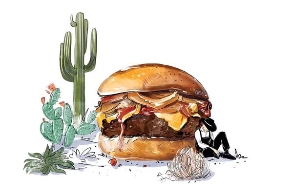 Miniature Worlds: Southwest Burger by Amber Day