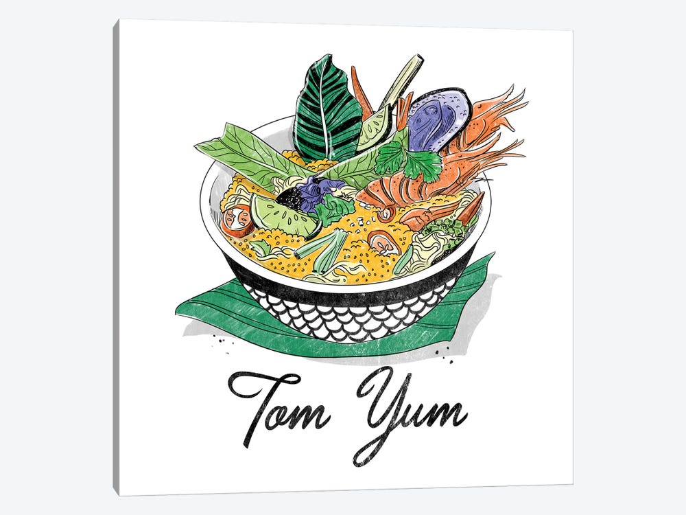 Tom Yum by Amber Day 1-piece Canvas Print