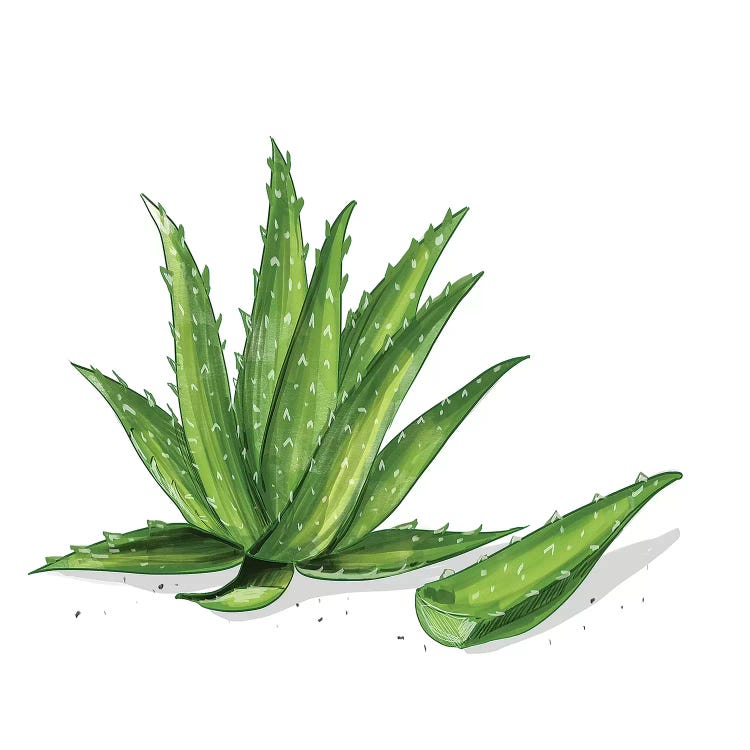 Aloe Vera by Amber Day wall art