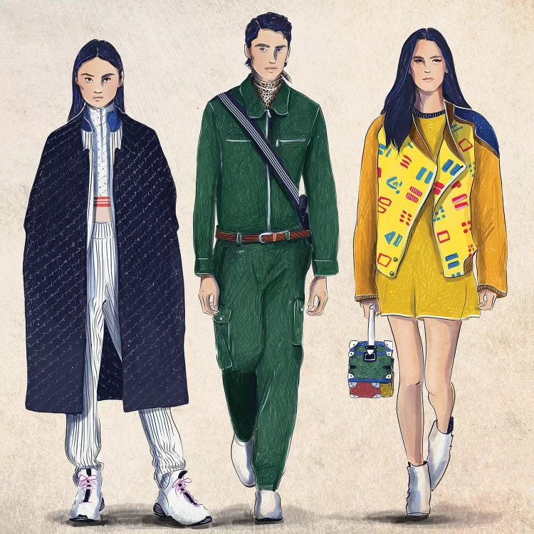Fashion Week by Amber Day wall art