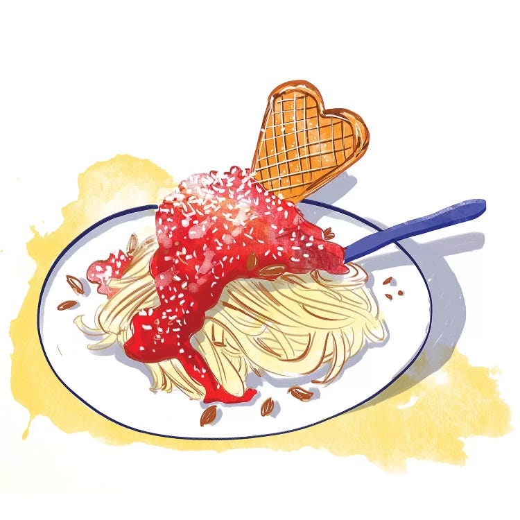 German Ice Cream by Amber Day wall art