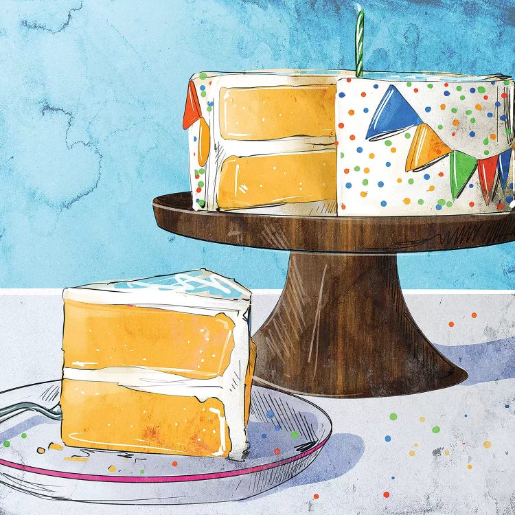 Happy Birthday by Amber Day wall art