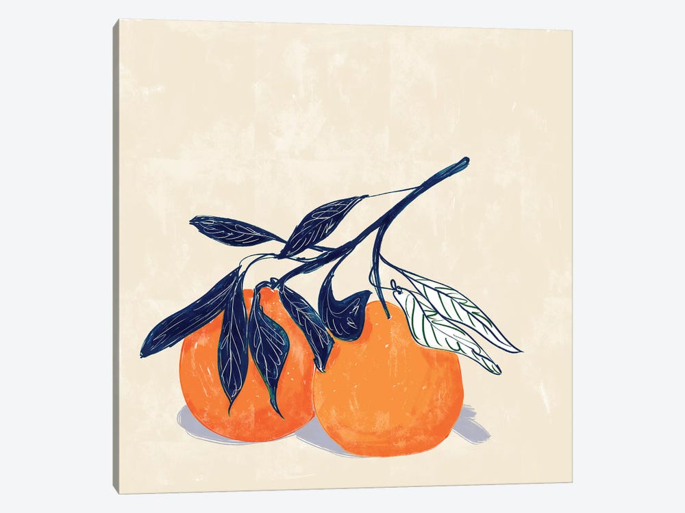Oranges by Amber Day 1-piece Canvas Wall Art