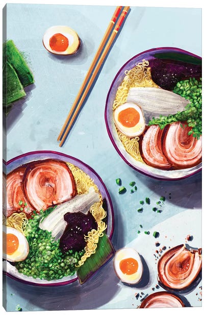 Ramen Canvas Art Print - Asian Cuisine Art