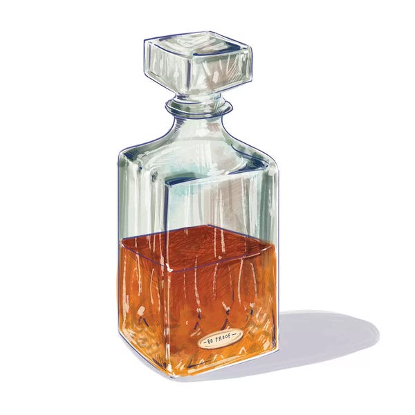 Minimalist Décor: Vintage Whiskey by Amber Day