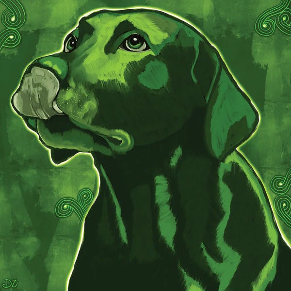 Monochromatic Moments: Labrador by DaoZedd