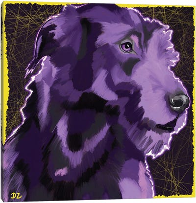 Irish Wolfhound Canvas Art Print - DaoZedd
