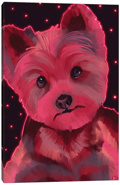 Yorkshire Terrier Canvas Art Print - DaoZedd