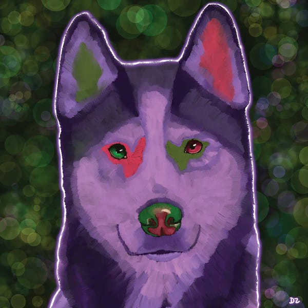 Siberian Huskies: Siberian Husky by DaoZedd