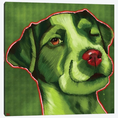 Jack Russell Terrier Canvas Print #DAZ19} by DaoZedd Canvas Print