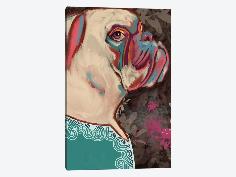 Bulldog by DaoZedd 1-piece Canvas Print
