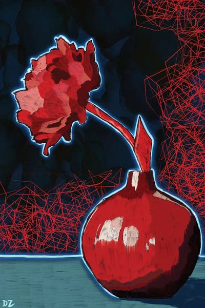 Neon: Peonies by DaoZedd