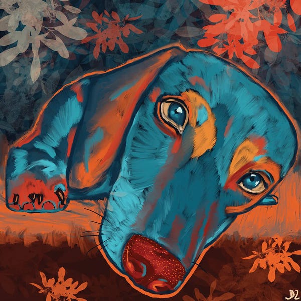 Chromatic Kingdom: Dachshund by DaoZedd