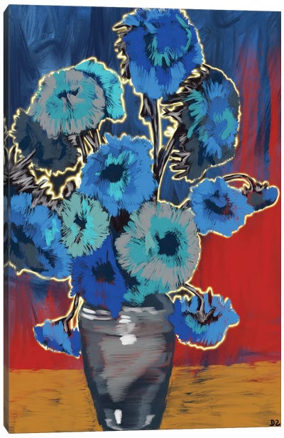 Moonflowers Canvas Art Print - DaoZedd