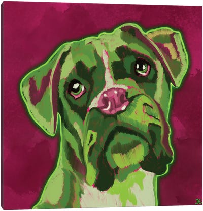 Give This Sweets To Me Canvas Art Print - Boxer Art