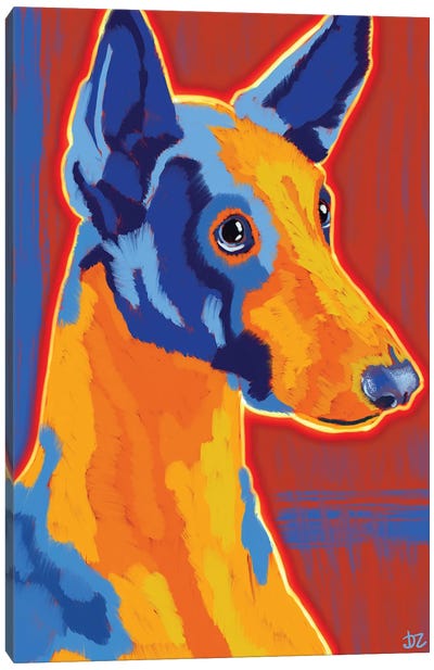 Pharaoh hound Canvas Art Print - DaoZedd