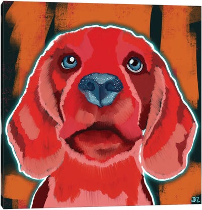 Beagle Canvas Art Print - DaoZedd