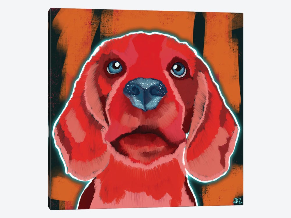 Beagle by DaoZedd 1-piece Canvas Art