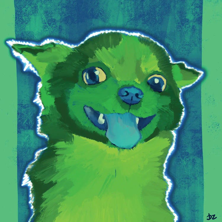 Chihuahua by DaoZedd wall art