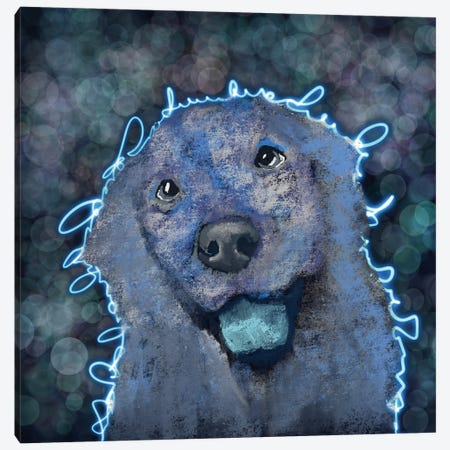 Labrador Retriver Canvas Print #DAZ77} by DaoZedd Canvas Wall Art