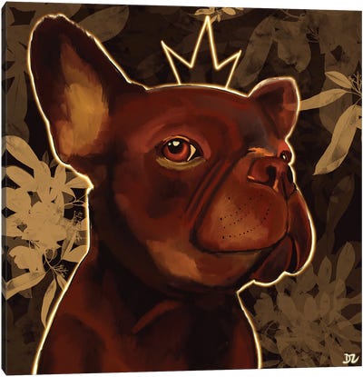 French Bulldog Canvas Art Print - DaoZedd