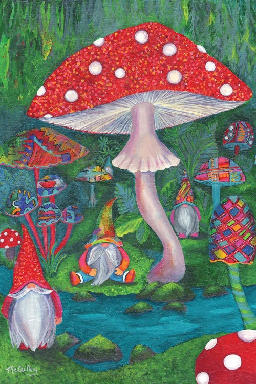 Magic Mushroom Moment