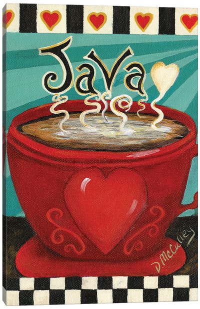 Java Canvas Art Print - Coffee Art