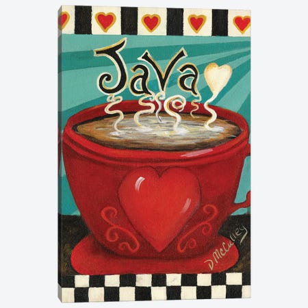 Java Canvas Print #DBB45} by Debbie McCulley Canvas Art Print