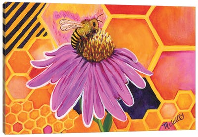 The Pollinator Canvas Art Print - Debbie McCulley