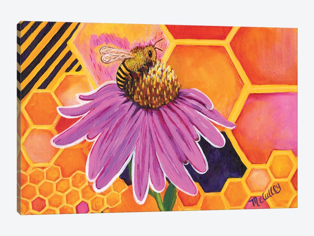 The Pollinator by Debbie McCulley 1-piece Canvas Art Print