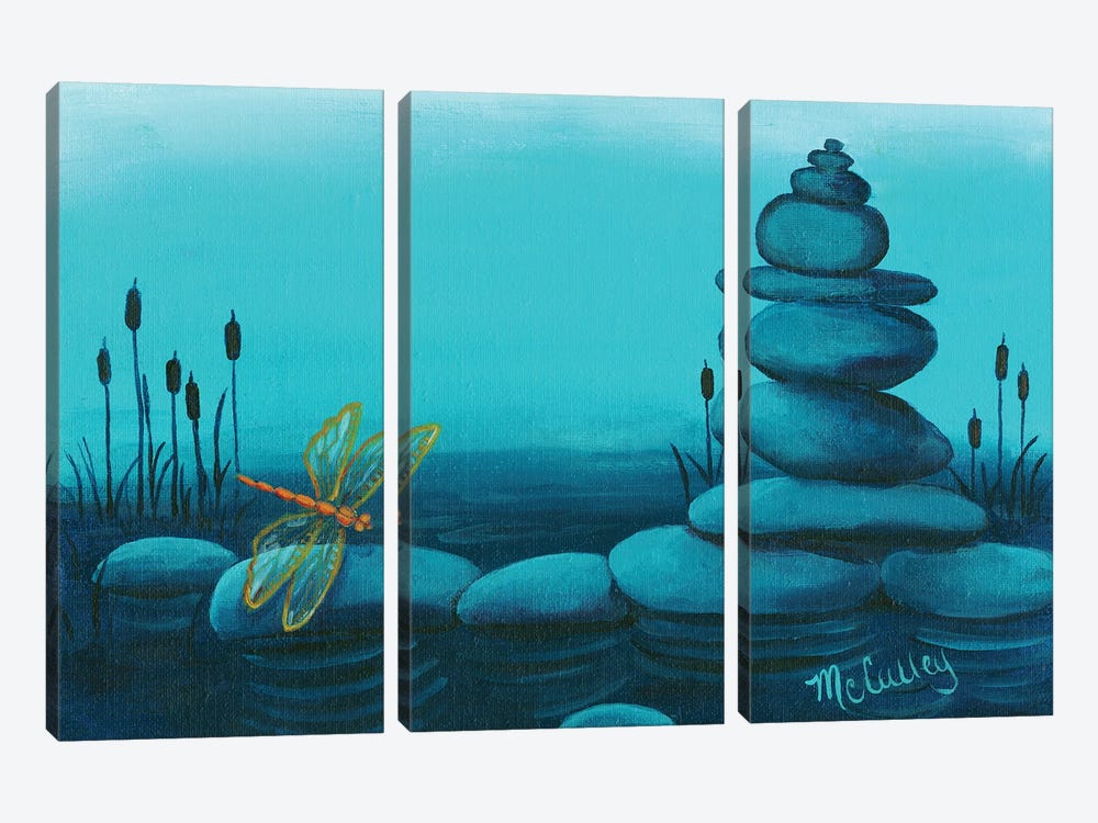 Balanced by Debbie McCulley 3-piece Canvas Wall Art