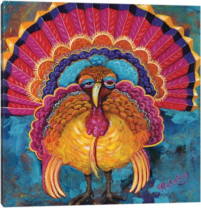 Trippin' Tom Canvas Art Print - Thanksgiving Art
