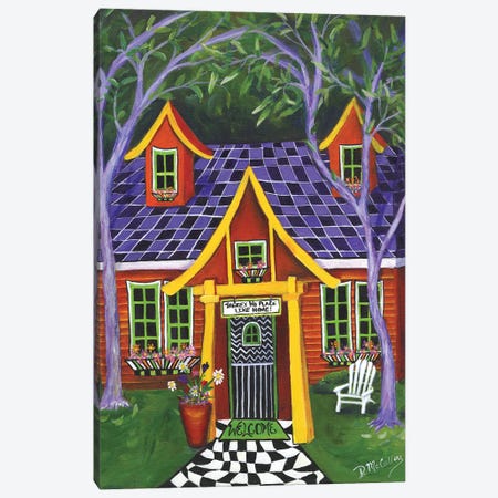 Theres No Place Like Home Canvas Print #DBB89} by Debbie McCulley Canvas Art