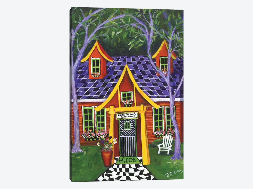 Theres No Place Like Home by Debbie McCulley 1-piece Canvas Print