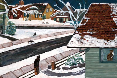 Studio View by Deborah Eve Alastra multi panel art