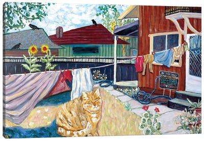 In This House Canvas Art Print - Deborah Eve Alastra
