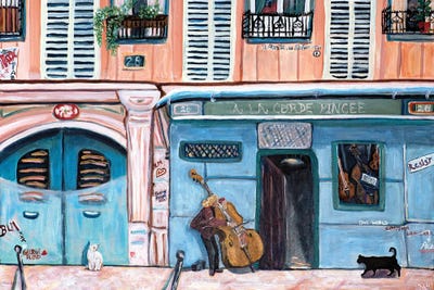 Musical Graffiti by Deborah Eve Alastra metal wall art