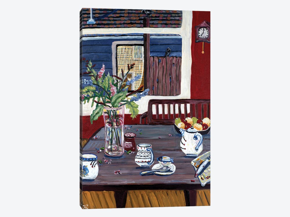 Winter Tea by Deborah Eve Alastra 1-piece Canvas Art