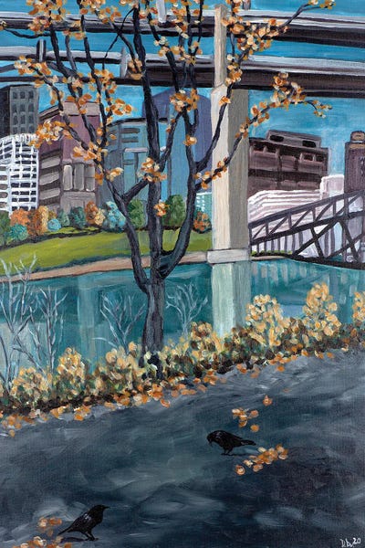 Oregon: Portland Waterfront by Deborah Eve Alastra