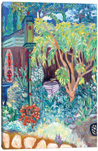 Garden View Canvas Art Print - Deborah Eve Alastra
