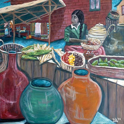 Mercado by Deborah Eve Alastra canvas print