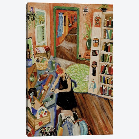 Kimi's Kitsch Canvas Print #DBH135} by Deborah Eve Alastra Art Print